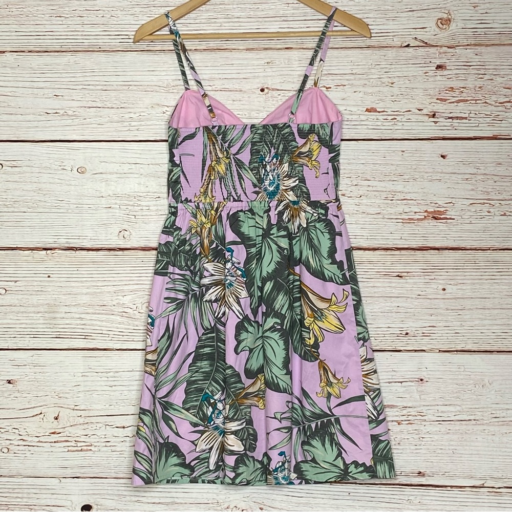 J Crew Factory Floral Print Poplin Cami Dress Sz XS - Picture 9 of 16